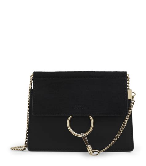 chloe faye chain bag|chloe faye bag black.